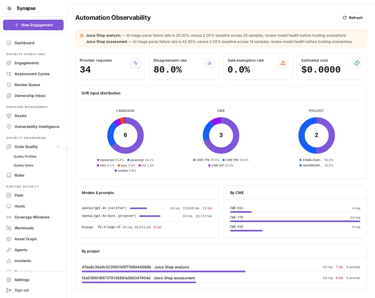 ai-triage_observability at desktop width