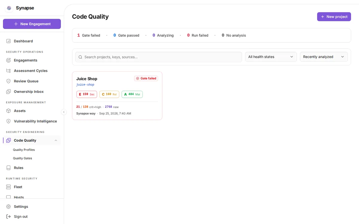code-quality at desktop width