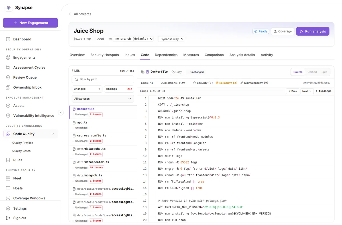 code-quality_projects_juice-shop_code at desktop width