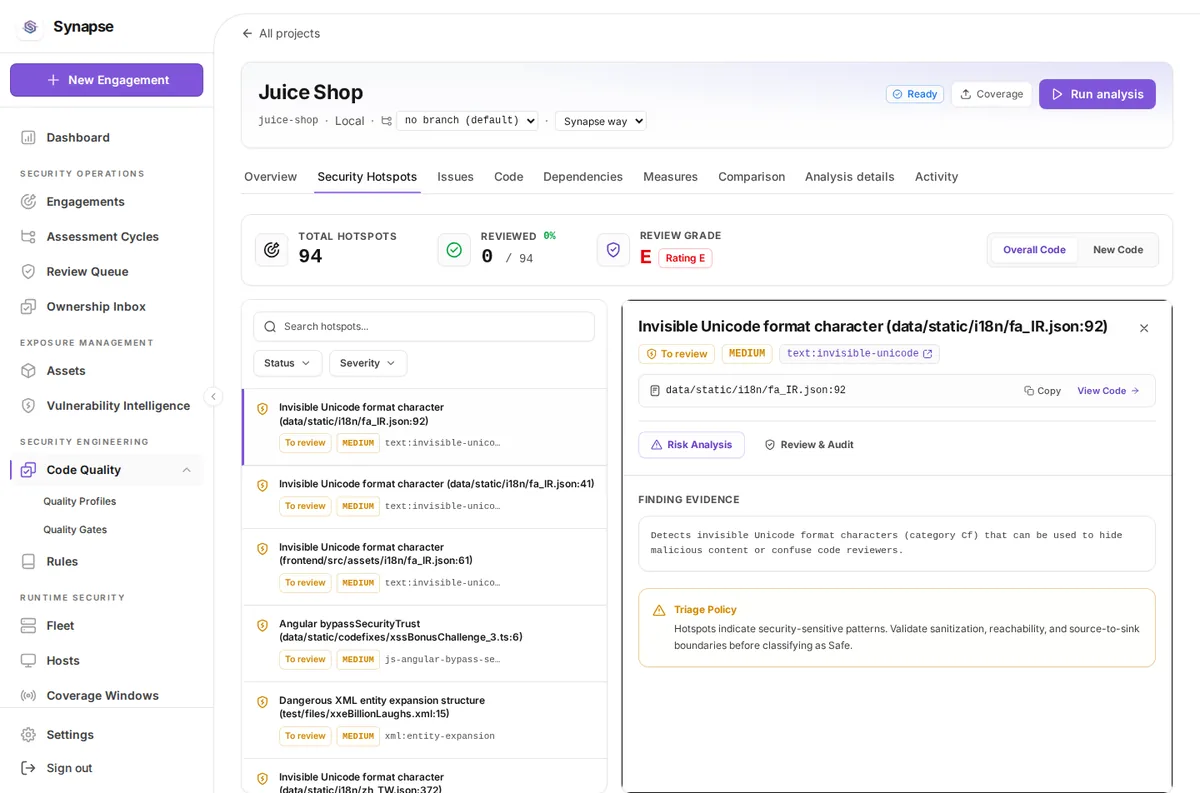 code-quality_projects_juice-shop_hotspots at desktop width