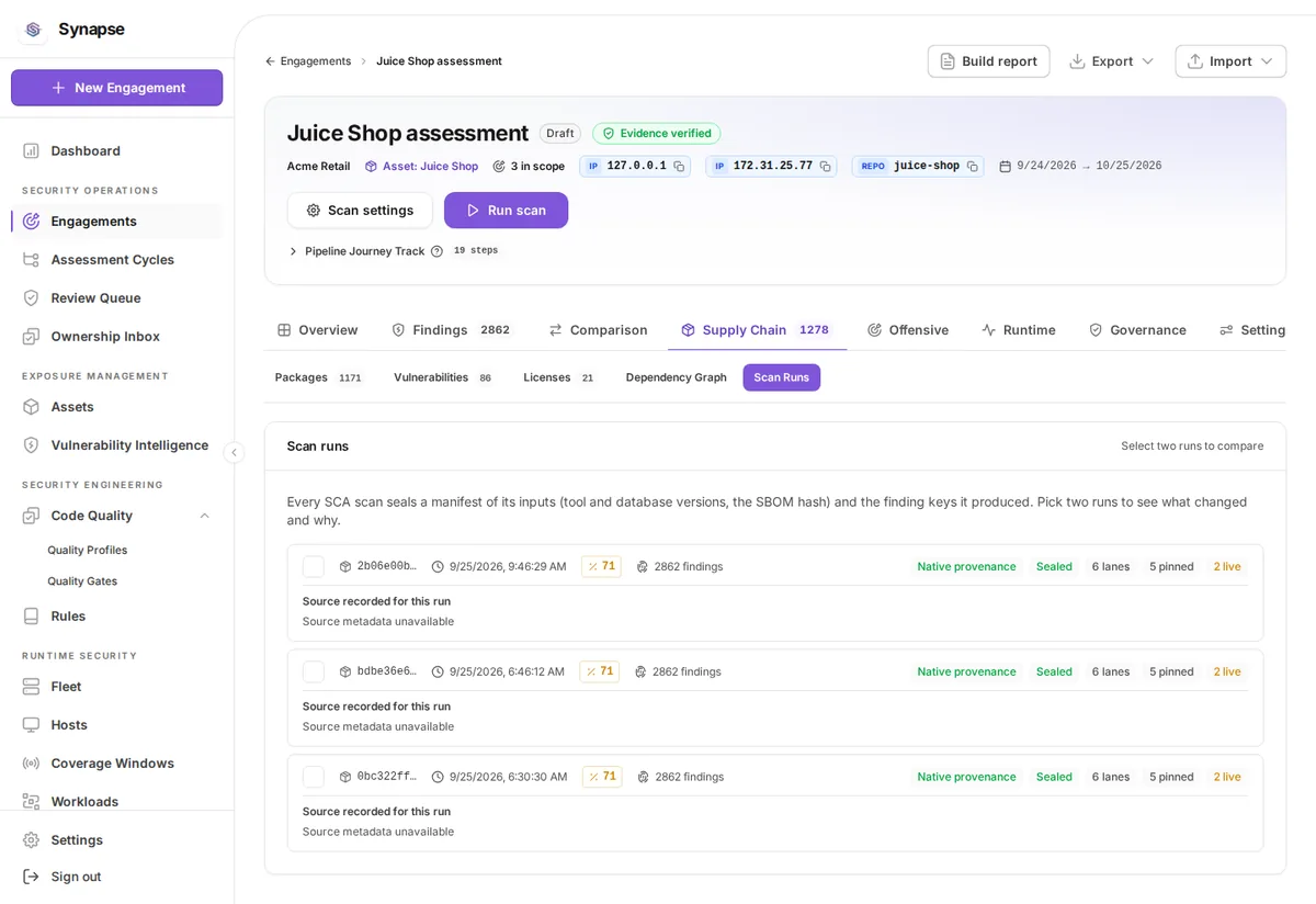 engagements_engagement_scanruns at desktop width