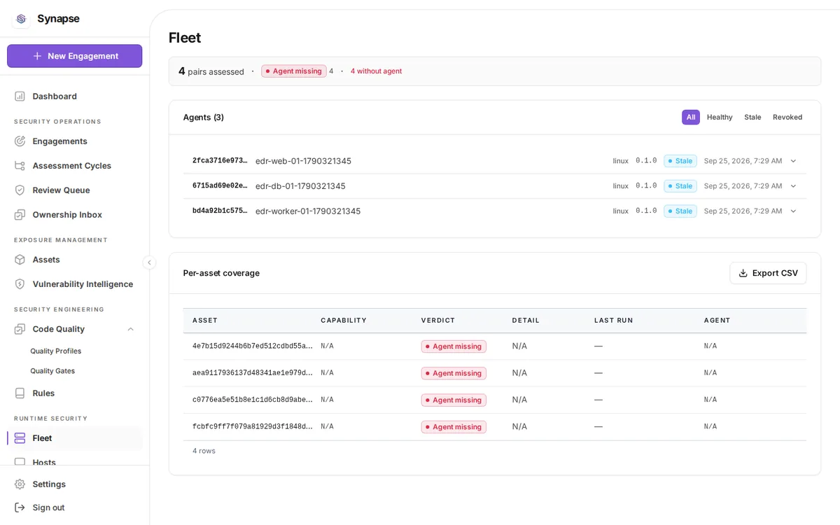 fleet at desktop width